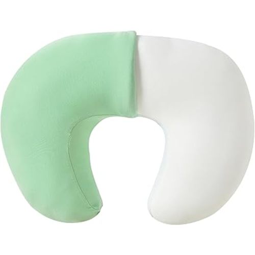 Nursing Pillow, Plus Size Breastfeeding Pillow Original Support for Baby Boys Girls Breastfeeding Essentials, with Removable Soft Cotton Cover (Green, Standard (23.62 * 18.11 * 5.91 Inches))