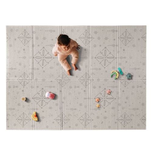 Nuby Reversible Baby Play Mat Soft Lightweight Foam Foldable
