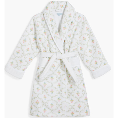 The Baby Hotel Robe - Pastel Trellis