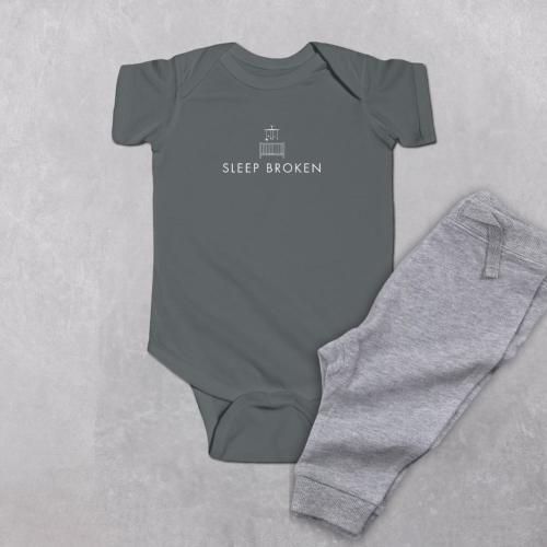 Sleep Broken Baby Bodysuit | Metal Music | Nu Metal Hardcore | Baby Shower Gift
