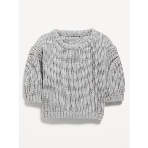 Unisex Organic-Cotton Pullover Sweater for Baby