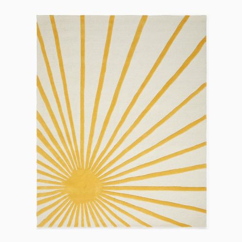 Kids Sunburst Easy Care Rug