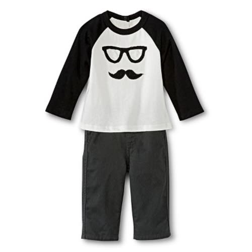 Cherokee® Newborn Boys Bodysuit - Almond Cream 3-6 M