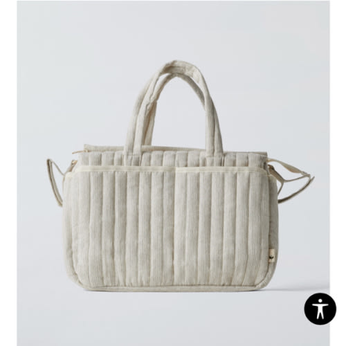 STRIPED DIAPER BAG PACK
