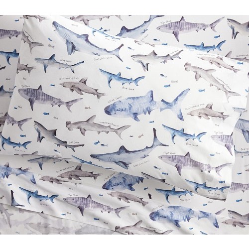 Heritage Shark Organic Sheet Set