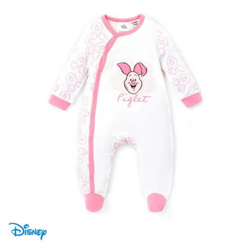 Disney Winnie the Pooh Baby Boys Girls Pajamas Sleep N Play Onesie Jumpsuit Sizes 0/3M-18M