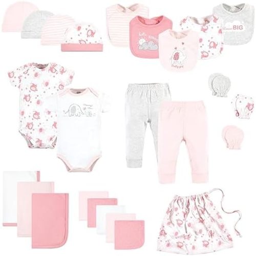 Luvable Friends Unisex Baby Layette Gift Cube