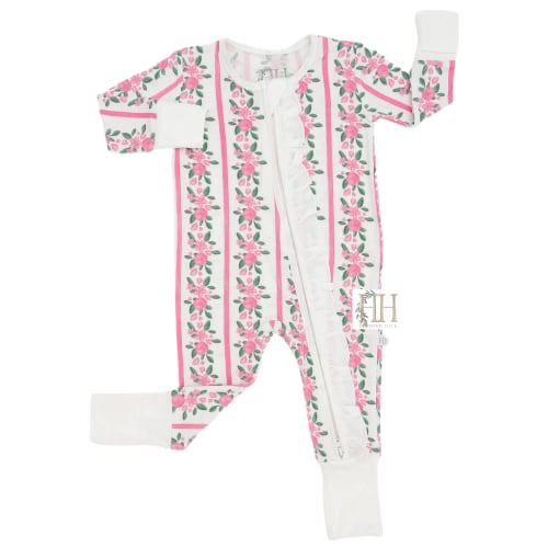 The Lynlee Girls Double Zipper Romper – Hamner Hill
