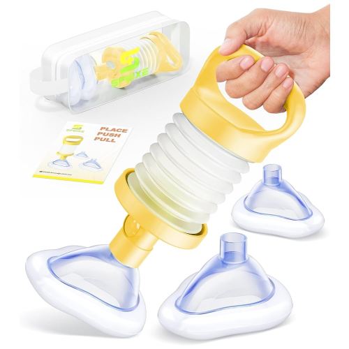 Life-Saving Choking Rescue Device, FSA/HSA Eligible Anti Choking Device, Portable Airway Suction for Adults, Kids, Seniors, Infants, Home Car Travel Emergency