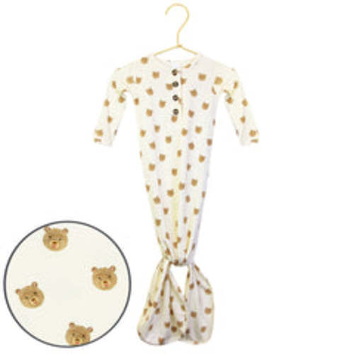 Teddy Knotted Gown – Lou Lou & Company