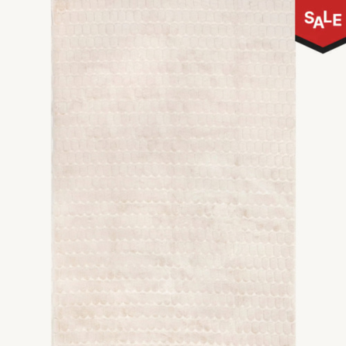 Milazia Honeycomb Plush Cloud Washable Rug | Beige – Rugs USA