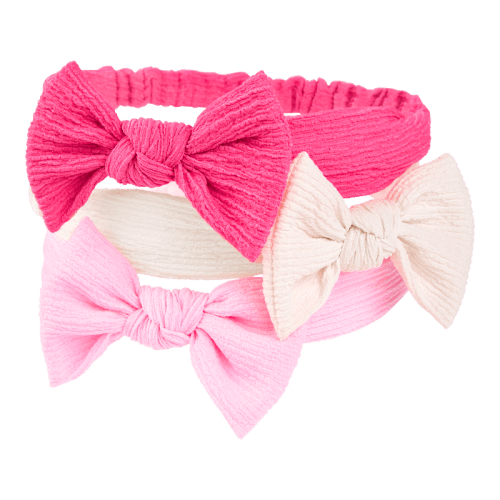 Pink Baby 3-Pack Headwraps - Pink | Carter’s Oshkosh Canada