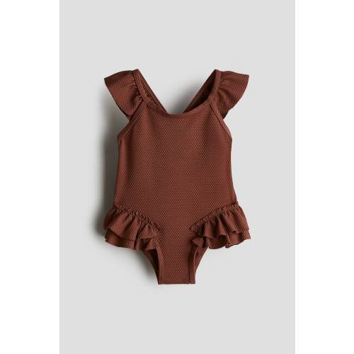 RUFFLE-TRIMMED SWIMSUIT