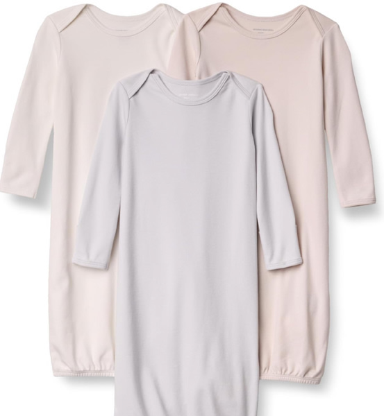 Amazon Essentials Unisex Babies' Long Sleeve Cotton Sleeper Gown