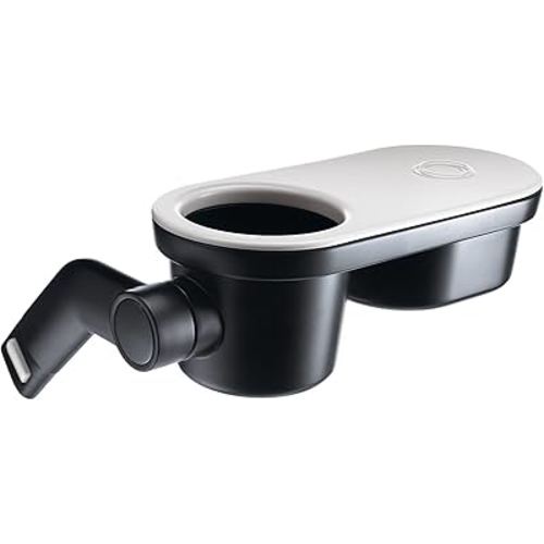 Bugaboo Snack Tray - Compatible with Fox 2, Fox 3, Lynx, Cameleon, Cameleon3, Donkey, Bee 6 Strollers - Dishwasher-Safe Tray Table with Built-in Storage Compartment and integrated Cup Holder