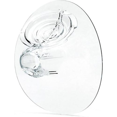 Elvie Breast Pump Breast Shield - 28mm - Nipple Flange for Pumping Breast Milk - Accessories & Breastfeeding Essentials for Electric Pumps - BPA Free, Dishwasher Safe - 2 Pack