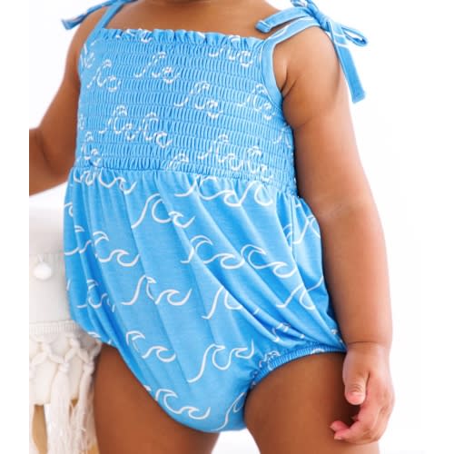cove smocked birdie bubble 0-3 months