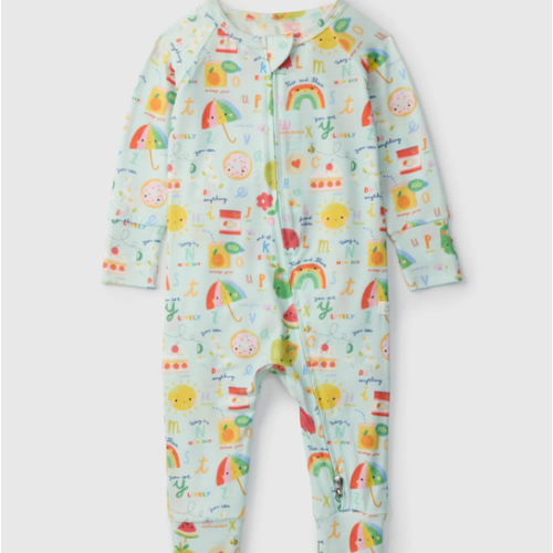 Sleeper - Alphabet Smiles – LOULOU LOLLIPOP US
