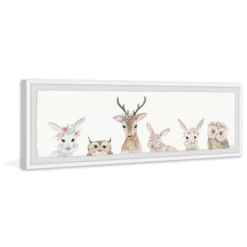 Viv + Rae™ Komar Jungle Babies Framed Print & Reviews | Wayfair