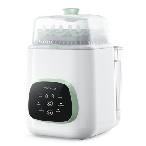 Momcozy KleanPal Pro Baby Bottle Washer, Sterilizer & Dryer - All-in-One Cleaning Machine for Bottles, Pump Parts & Baby Essentials - Time-Saving & Effortless Care
