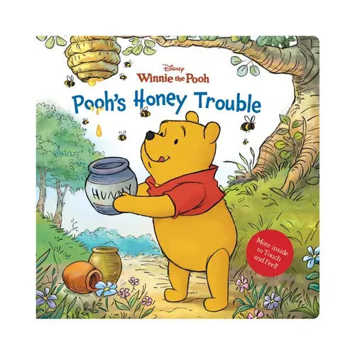 Disney Winnie The Pooh Touch And Feel: Pooh'S Honey Trouble Board Book | Baby Bunting AU