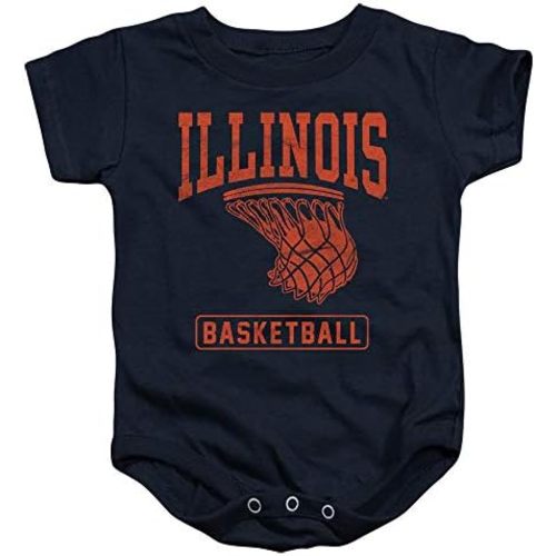 Official Fighting Illini Basketball Unisex Infant Snap Suit for Baby