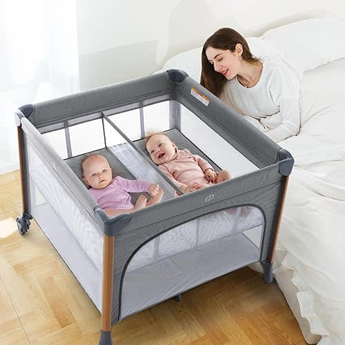 Portable Twin Babe Pack and Play