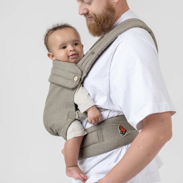 The Monarch Baby Carrier - Charles Herringbone – Mabē