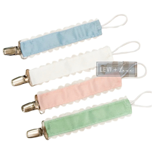 Delta Darlings - Pastel Pacifier Clips