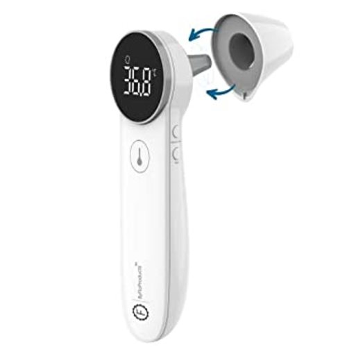 ByFloProducts, Ear and Forehead Thermometer, Thermometer Adult and Baby, Forehead Digital Thermometer, Infrared Touchless Temperature Thermometer Gun, Temperature Memory and Fever Alarm, Easy to Use : Amazon.ca: Baby