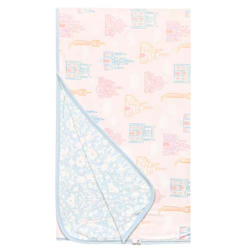 Three-Layer Jumbo Quilt - Princess Palaces