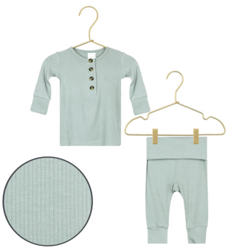 Bailey Ribbed Top + Bottoms – Lou Lou & Company