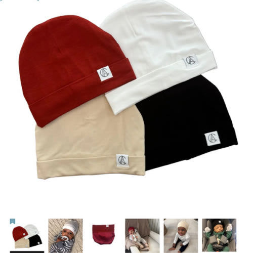 Satin Lined Jersey Beanie Trio Bundle – Aarin & Co.