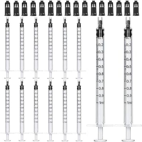 1ml Syringes with Caps (Pack of 100)