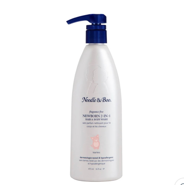 Fragrance Free Newborn 2-in-1 Wash – Noodle & Boo