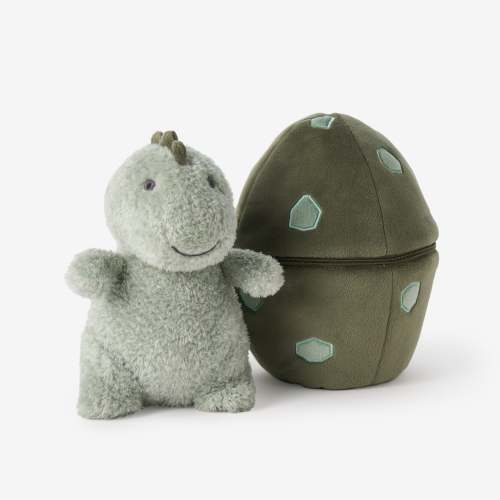 Plush Baby Dino + Egg Activity Toy – Elegant Baby