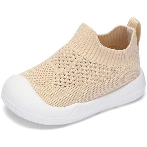 Engtoy Baby Shoes Baby Sock Shoes Baby Walking Shoes Infant Non-Slip Breathable Slippers with Soft Rubber Sole Baby Boys Girls Slip On Sneakers
