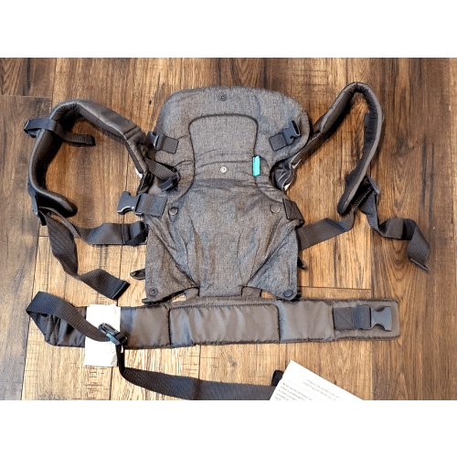 Infantino Flip 4-in-1 Convertible Baby Carrier Gray ~ 8-32 lbs new open box