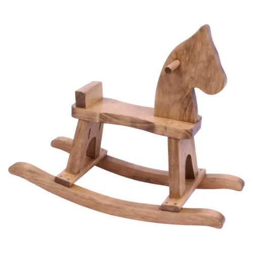Wooden Rocking Horse (Harvest Stain)