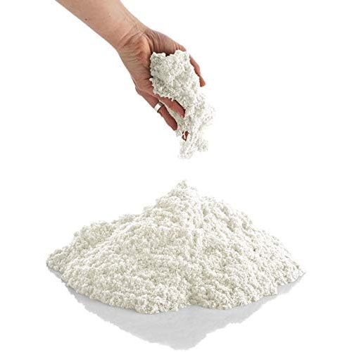 CoolSand White 14 oz Refill Pack - Moldable Indoor Play Sand in Resealable Bag