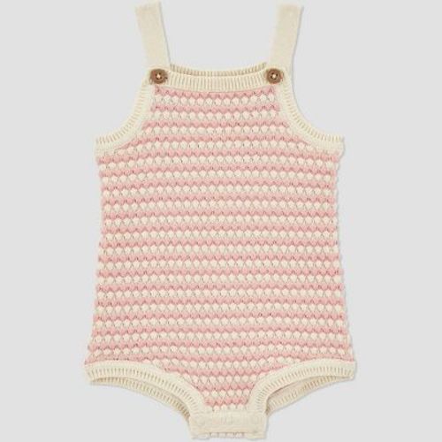 Carter's Just One You®️ Baby Girls' Striped Romper - Pink 6m