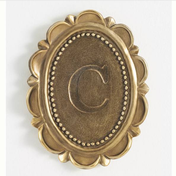 Louisa Monogram Gallery Wall Charm | Anthropologie