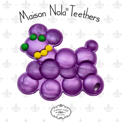 Bead Dog Silicone Teether - ZukaBaby