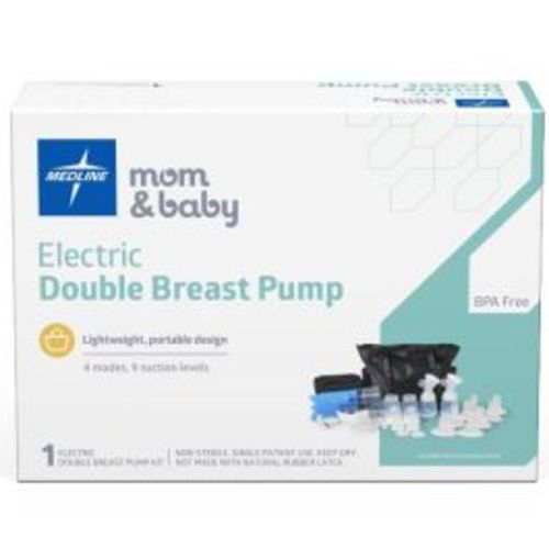 Medline Dual Electric Breast Pump Kit
