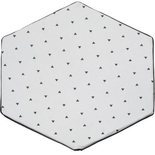 Pop 'n Go Hexagon Playpen Mat Cover - Playpen Mattress Protector For Babies And Kids, Mini Mountains