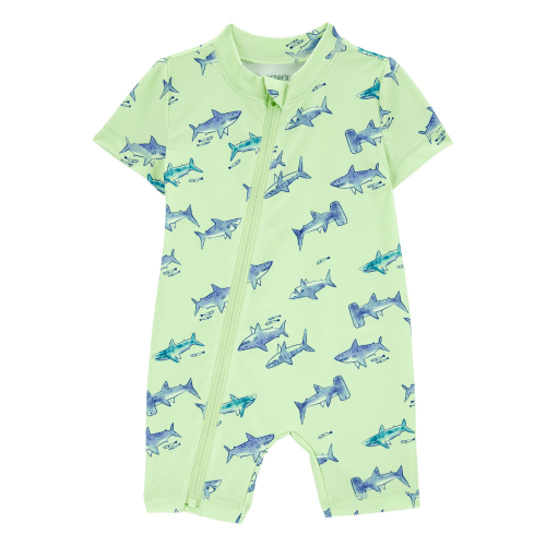 Baby Shark Rashguard - Green - Carter's | Carter's