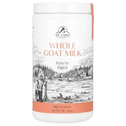 Mt. Capra Whole Goat Milk , 1 lb (453 g)