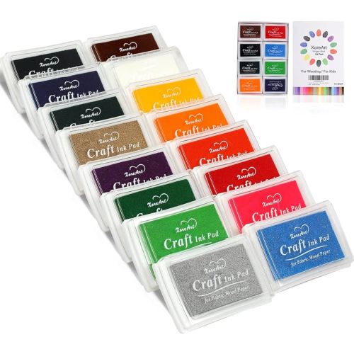 40 Colors Vintage Colors Inkpad Craft Ink Stamp Pads For Rubber Stamps  Paper Scrapbooking Wood Fabric