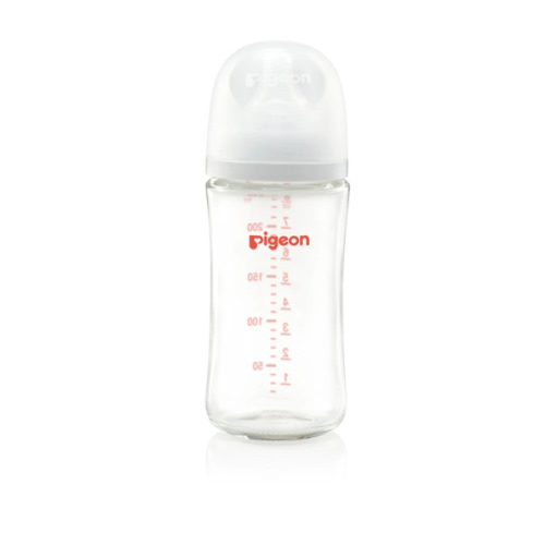 Pigeon SofTouch III Bottle Glass 240ML | Big Brand Energy Sale | Baby Bunting AU