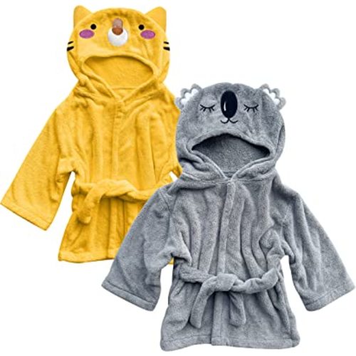 Sunny zzzZZ Baby Animal Face Robe for 0-9 Months